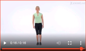 Bilde av øvelse for stå på ett ben (29) - Klikk for å se videoinstruksjon på Exorlive.com sine egne sider