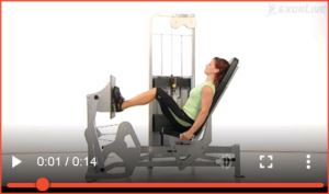 Bilde av øvelse på Cybex for seated leg press (4) - Klikk for å se videoinstruksjon på Exorlive.com sine egne sider