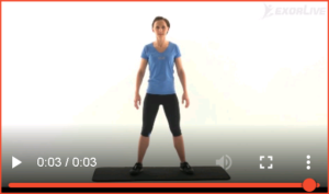 Bilde av øvelse for balanse på hæler (8) - Klikk for å se videoinstruksjon på Exorlive.com sine egne sider