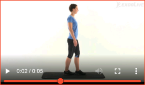 Bilde av øvelse for tandem stående (9) - Klikk for å se videoinstruksjon på Exorlive.com sine egne sider