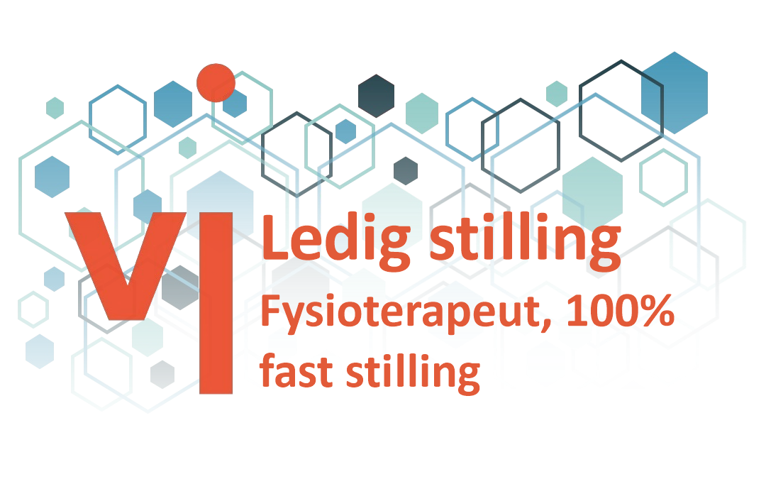 Vi søker fysioterapeut til 100% fast stilling